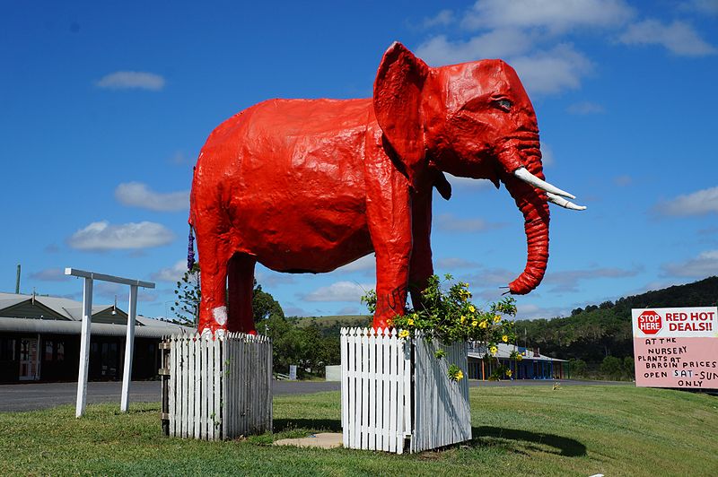Big Red Elephant