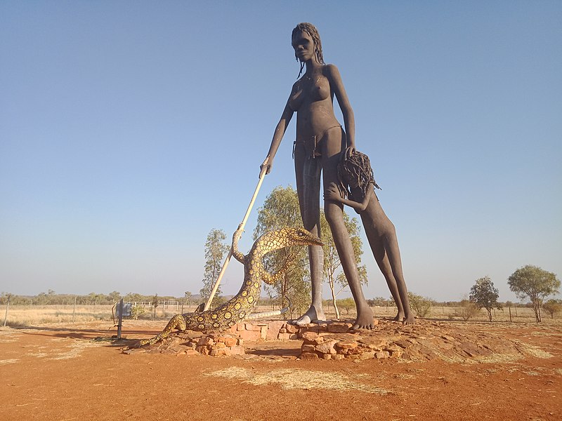 Big Woman and Child